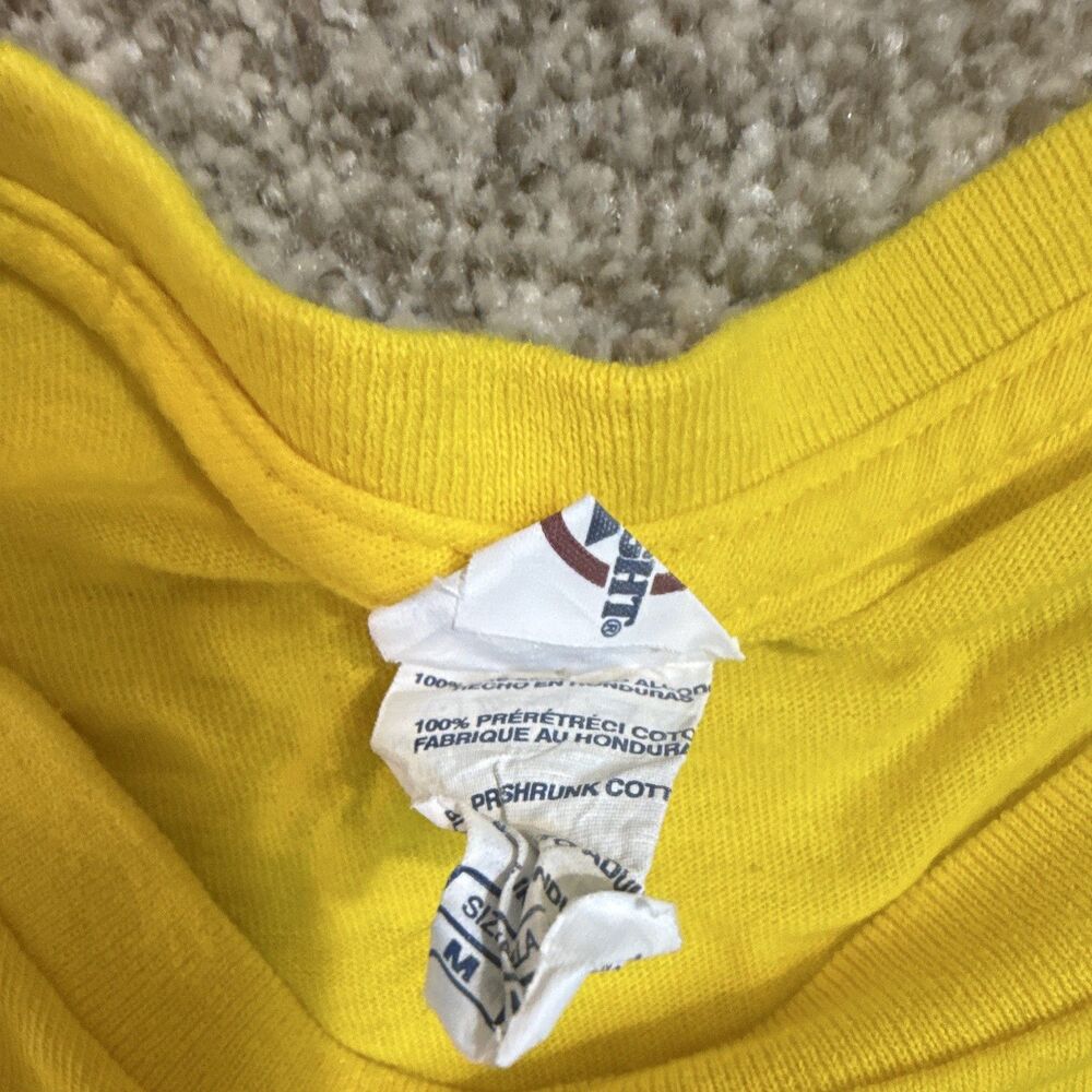 Gildan Michigan Wolverines Long Sleeve Shirts Lot of 2 Size M Navy Yellow - Picture 5 of 10